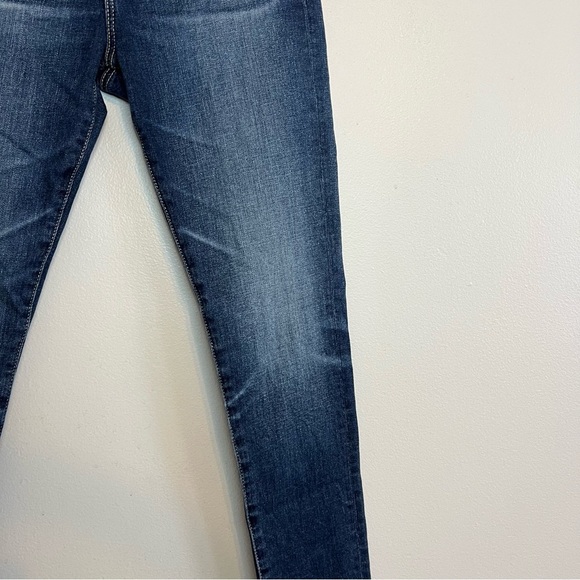 AG Womens High Rise Skinny Ankle Jeans Denim Dark Wash Sz 26 - Picture 3 of 12